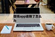 借钱app逾期了怎么办_借款app逾期怎么处理