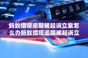 逾期了起诉了我该怎么办(逾期起诉了会怎么样)