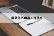 网贷申请中工作信息的填写要点与技巧，网贷申请中工作信息的填写要点与技巧