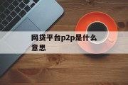 网贷平台P2P，定义、运作与市场影响，P2P网贷平台，定义、运作及市场影响解析