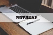 网贷漏洞，无需偿还的背后真相，网贷漏洞，无需偿还的背后真相