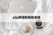 深入解析P2P网贷的风险包括哪些方面，深入解析P2P网贷的风险，多维度探究与防范对策