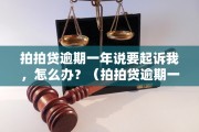 贷款车辆逾期了怎么办(车辆贷款逾期了被开走了能搞回来吗)