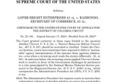 美最高法院限制联邦机构权力 推翻了40年的先例